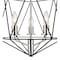 Z-Lite Geo 5 Light Chandelier, Matte Black 918-18MB-CH - alternate 7